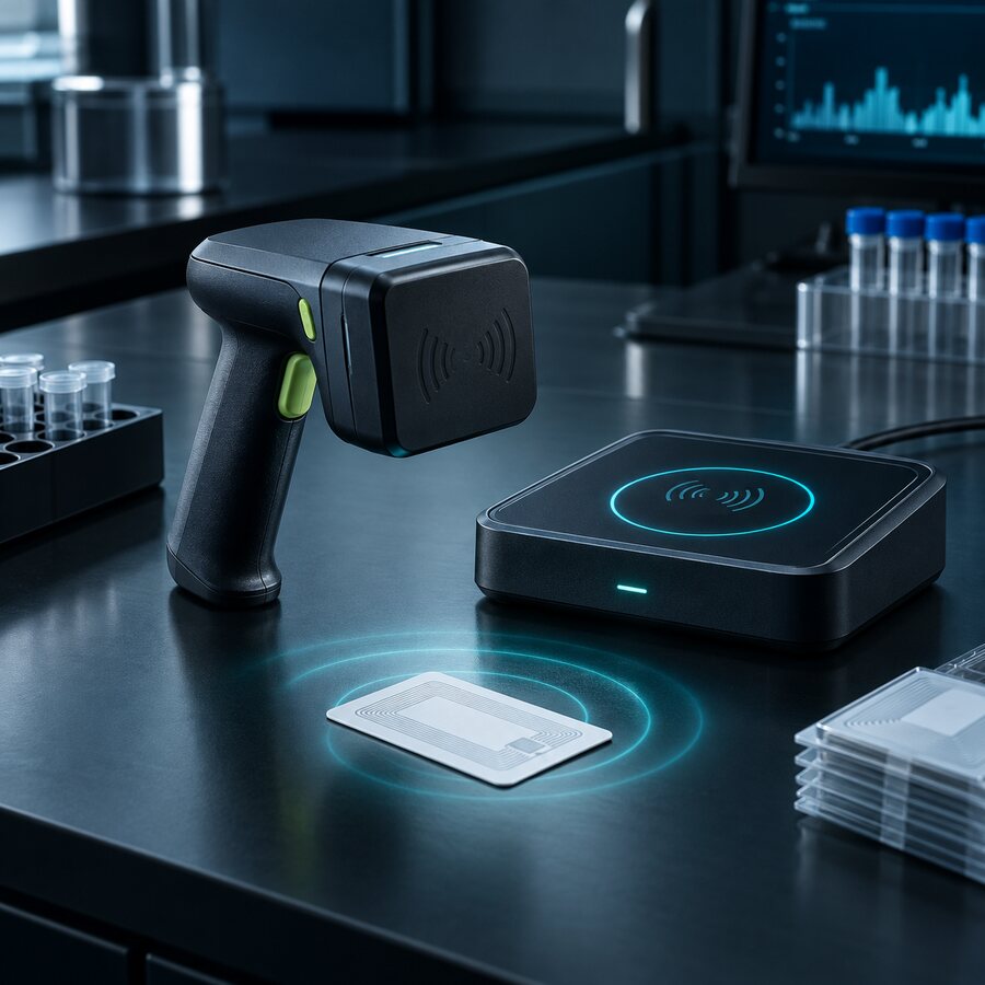 Handheld and desktop RFID readers