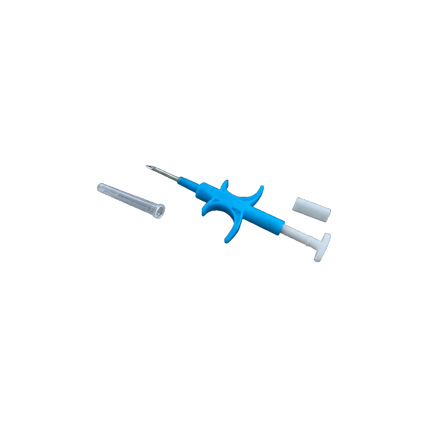 Disposable Syringe with Temperature Sensor Transponder 1.4 x 8mm